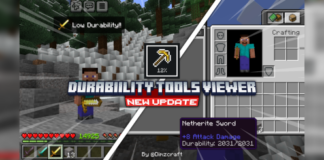 Durability Tools Viewer | Texture Pack for Minecraft Durability Tools Viewer