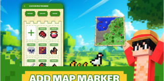 minecraft map marker