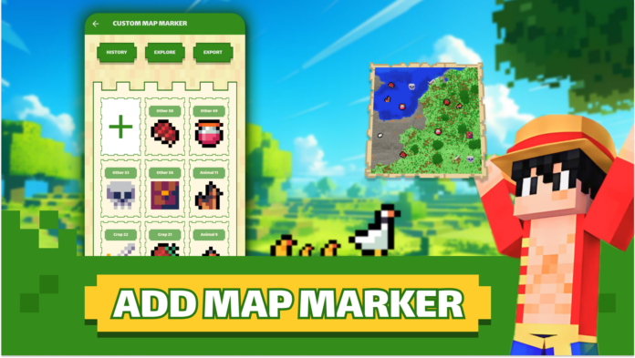 minecraft map marker