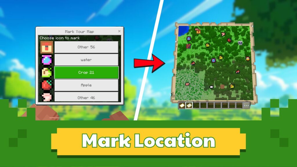 minecraft map marker