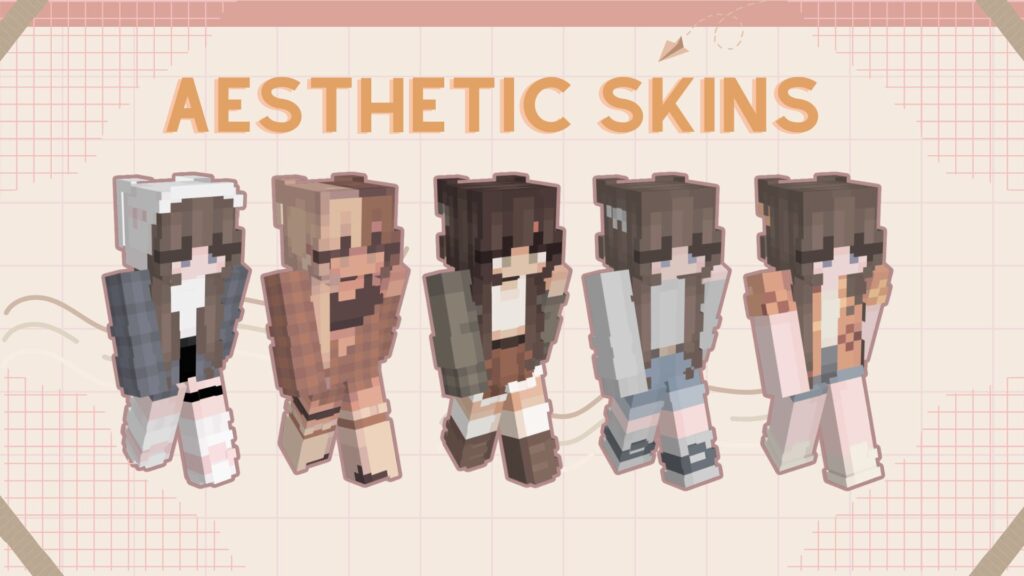 cute minecraft skins
