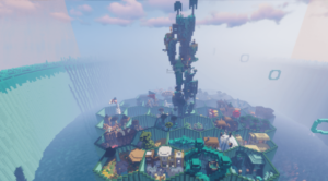 Aqua Parkour Map – An Aquatic Twist (1.21.70+)
