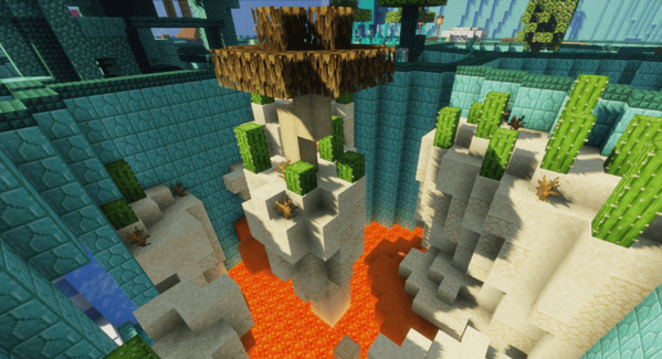 aqua parkour map