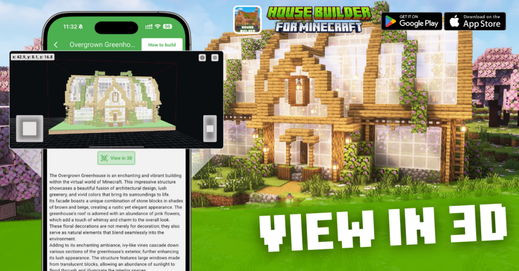 minecraft greenhouse