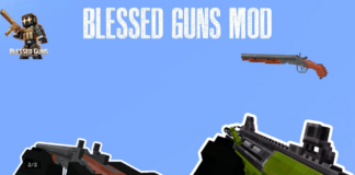 Blessed Guns Addon – 3D Survival Gun Mod Blessed Guns