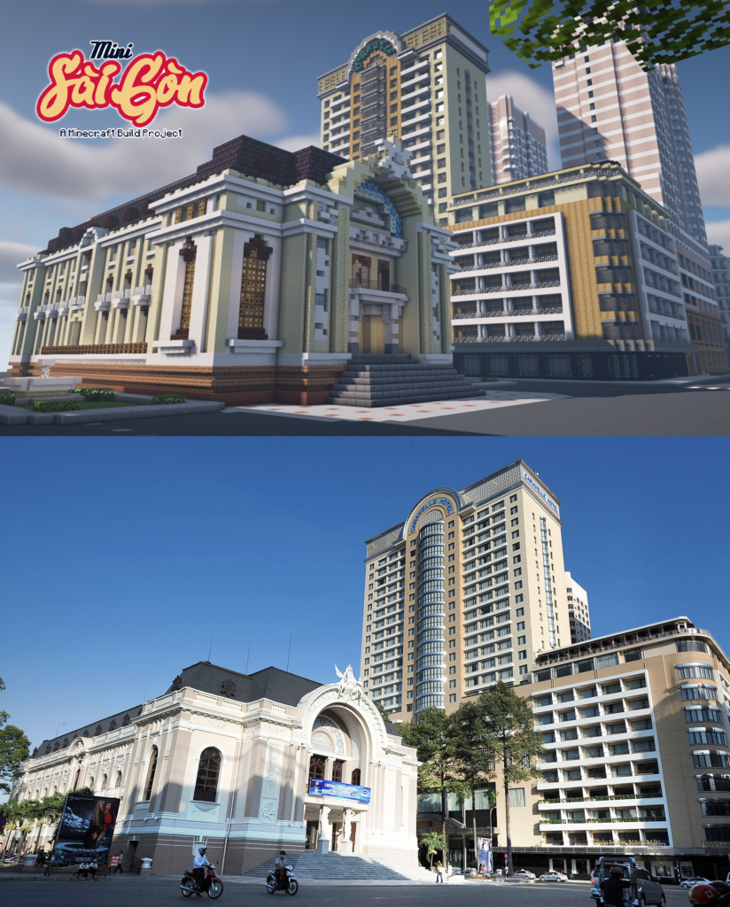 Mini Saigon Vietnam Minecraft map