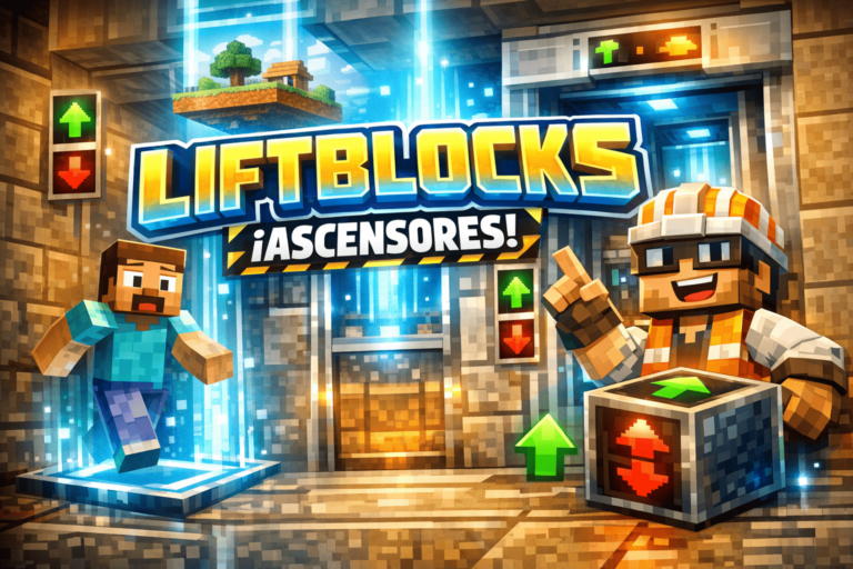 LiftBlocks | Minecraft Addon